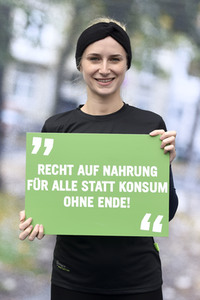 Fototermin der Welthungerhilfe in Berlin