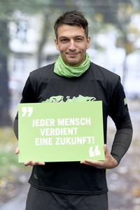 Fototermin der Welthungerhilfe in Berlin