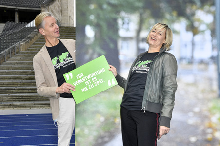 Fototermin der Welthungerhilfe in Berlin