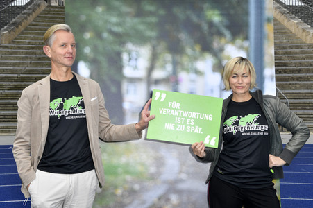 Fototermin der Welthungerhilfe in Berlin