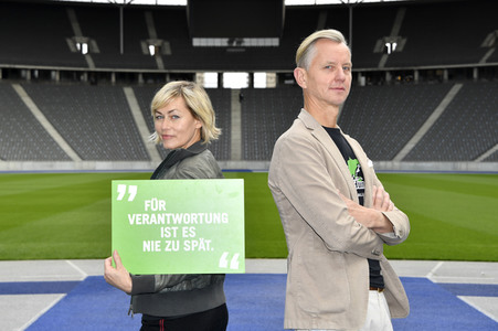 Fototermin der Welthungerhilfe in Berlin