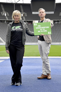 Fototermin der Welthungerhilfe in Berlin