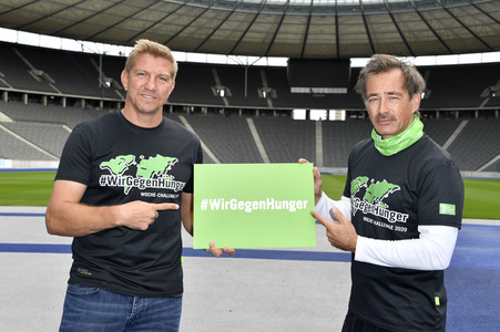Fototermin der Welthungerhilfe in Berlin