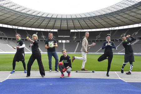 Fototermin der Welthungerhilfe in Berlin