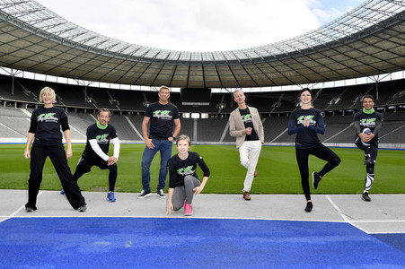 Fototermin der Welthungerhilfe in Berlin