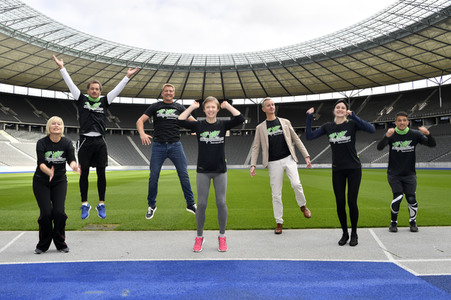 Fototermin der Welthungerhilfe in Berlin