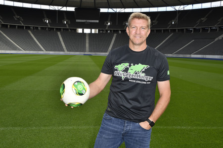 Fototermin der Welthungerhilfe in Berlin