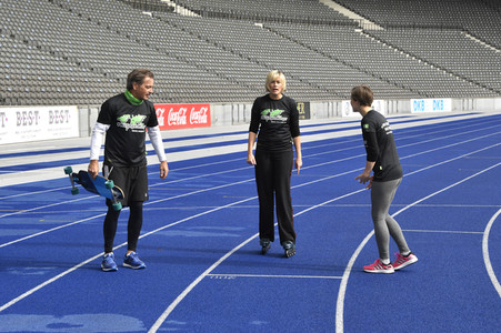 Fototermin der Welthungerhilfe in Berlin