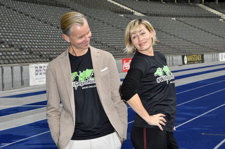 Fototermin der Welthungerhilfe in Berlin