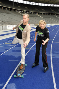 Fototermin der Welthungerhilfe in Berlin