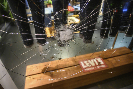 Demonstration nach der Räumung der Liebig 34 in Berlin