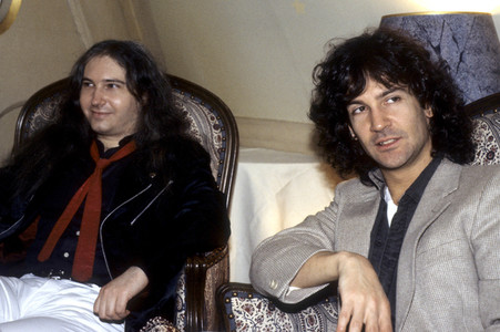 Pressetermin mit Billy Squier in London