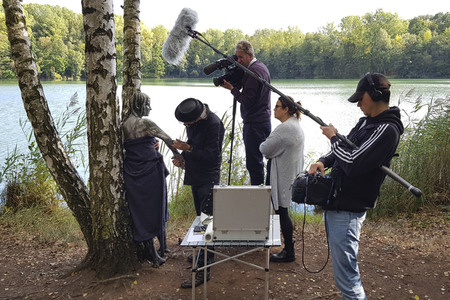 NATURE ART: Birken / Birch Trees Bodypainting