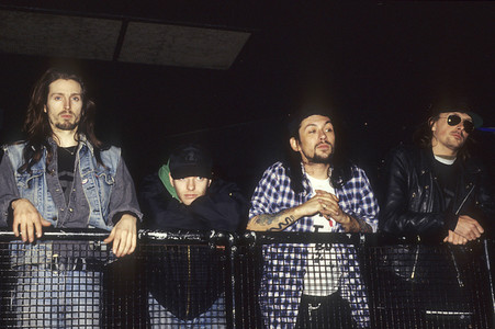 Photoshooting mit Zodiac Mindwarp and the Love Reaction in London