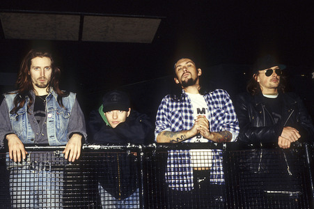 Photoshooting mit Zodiac Mindwarp and the Love Reaction in London