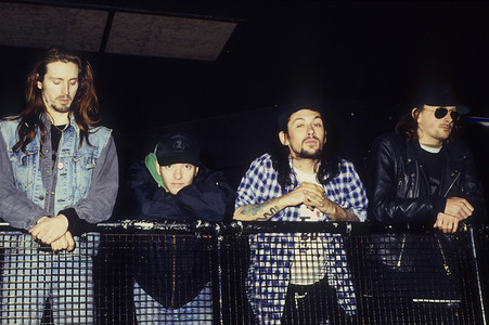 Photoshooting mit Zodiac Mindwarp and the Love Reaction in London