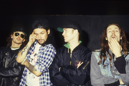 Photoshooting mit Zodiac Mindwarp and the Love Reaction in London