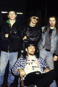 Photoshooting mit Zodiac Mindwarp and the Love Reaction in London