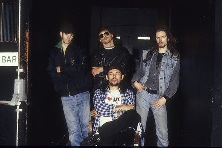 Photoshooting mit Zodiac Mindwarp and the Love Reaction in London