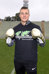 Fototermin der Welthungerhilfe in München