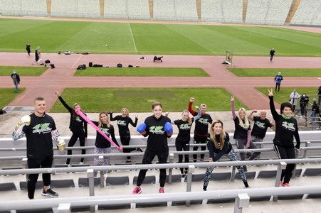 Fototermin der Welthungerhilfe in München