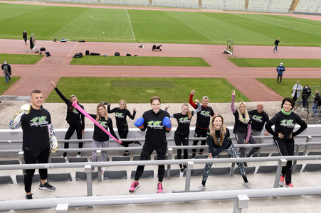 Fototermin der Welthungerhilfe in München