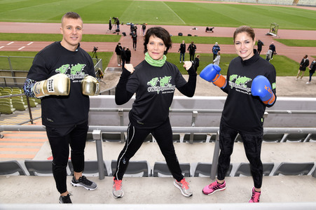 Fototermin der Welthungerhilfe in München