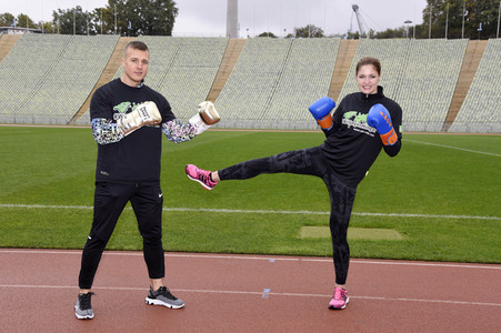 Fototermin der Welthungerhilfe in München