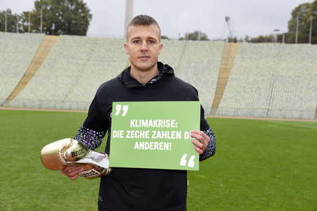 Fototermin der Welthungerhilfe in München