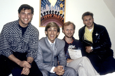 Interview mit Haircut 100 in London