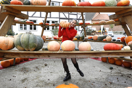 Kürbiskauf mit Dany Michalski in Eldagsen