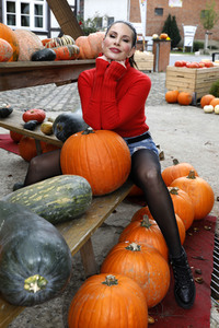 Kürbiskauf mit Dany Michalski in Eldagsen