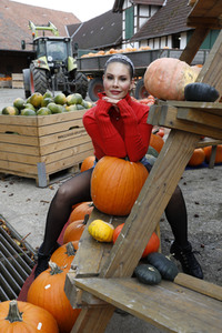 Kürbiskauf mit Dany Michalski in Eldagsen