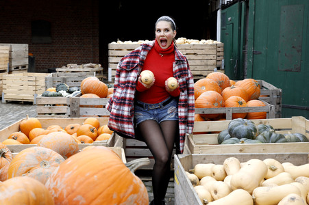 Kürbiskauf mit Dany Michalski in Eldagsen