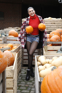 Kürbiskauf mit Dany Michalski in Eldagsen