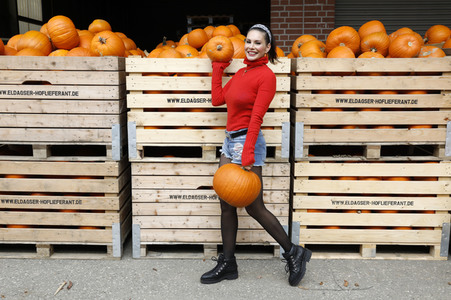 Kürbiskauf mit Dany Michalski in Eldagsen