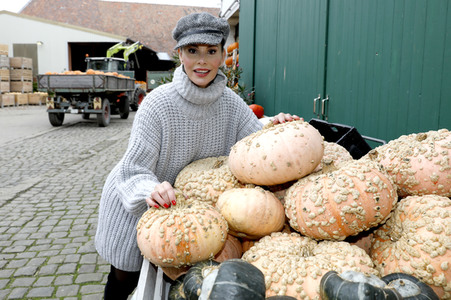 Kürbiskauf mit Dany Michalski in Eldagsen