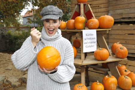 Kürbiskauf mit Dany Michalski in Eldagsen