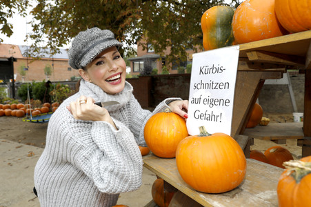 Kürbiskauf mit Dany Michalski in Eldagsen