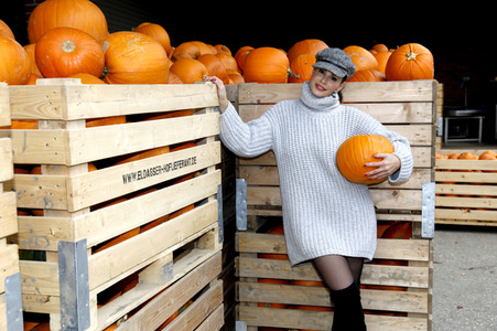 Kürbiskauf mit Dany Michalski in Eldagsen