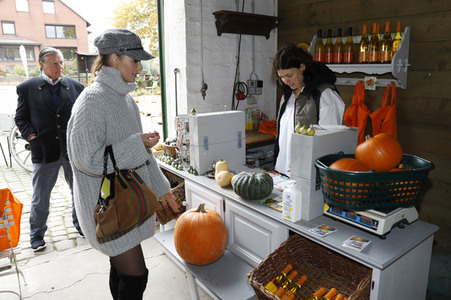 Kürbiskauf mit Dany Michalski in Eldagsen