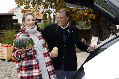 Kürbiskauf mit Dany Michalski in Eldagsen