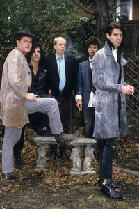 Photoshooting mit Wall of Voodoo in London