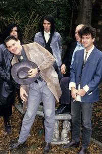 Photoshooting mit Wall of Voodoo in London