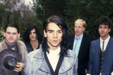 Photoshooting mit Wall of Voodoo in London