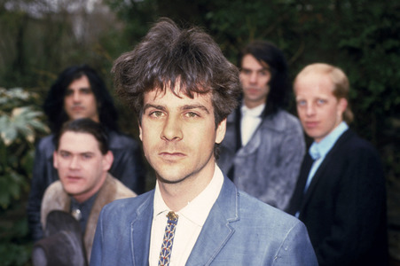 Photoshooting mit Wall of Voodoo in London