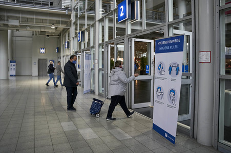 Eröffnung der Verbrauchermesse Infa 2020 in Hannover