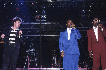 Konzert von Paul Young & The Royal Family in London