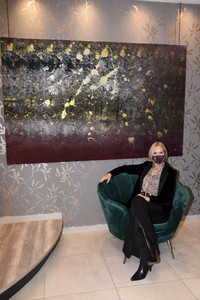 Vernissage 'Farb-Pracht' von Simone von Anhalt in München