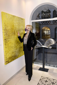 Vernissage 'Farb-Pracht' von Simone von Anhalt in München